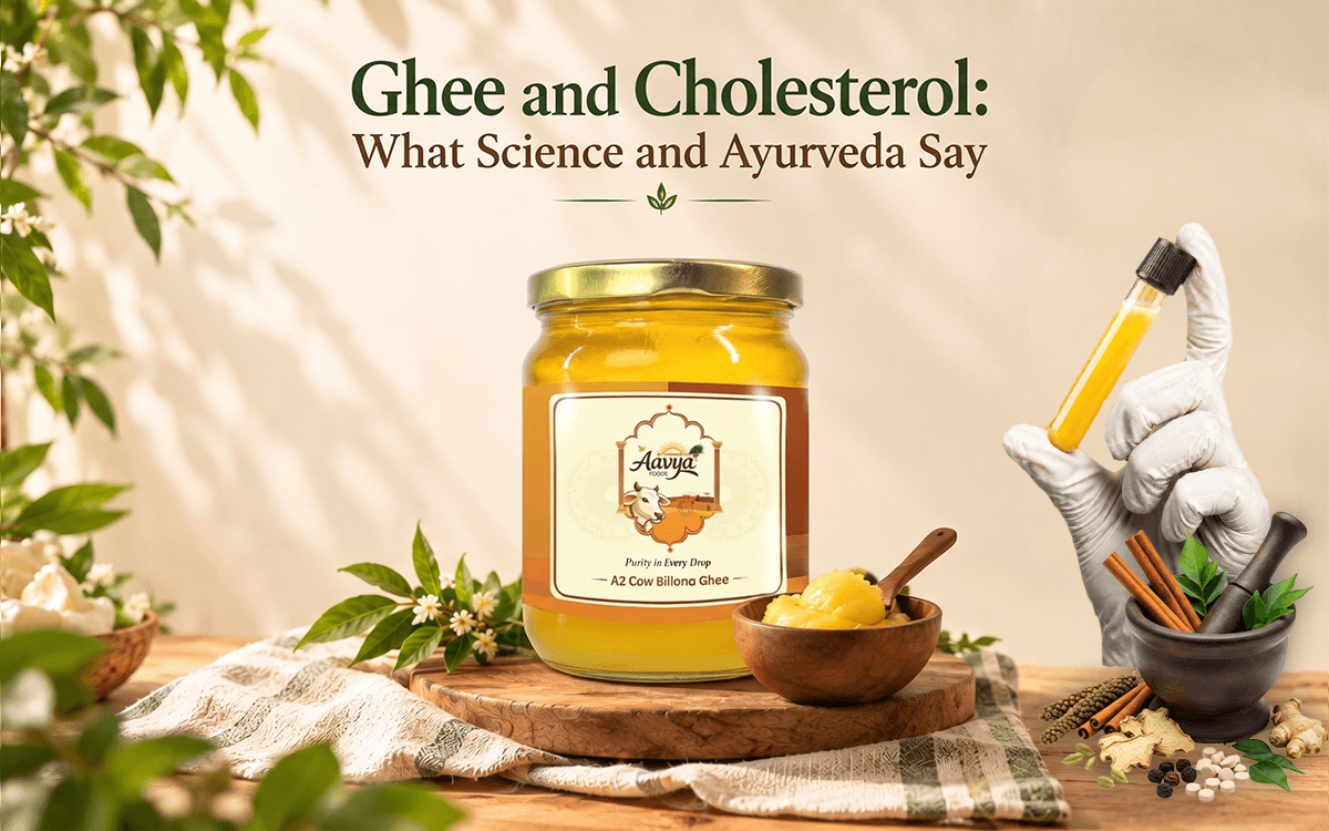 Ghee and Cholesterol: What Ayurveda & Science Say